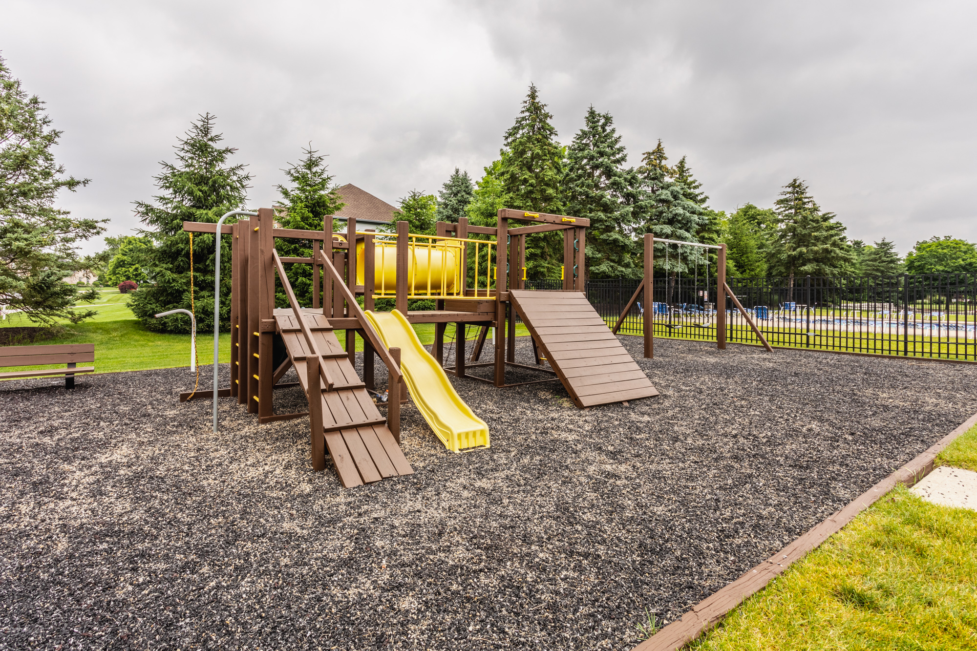 Playground next to the Kingsborough pool